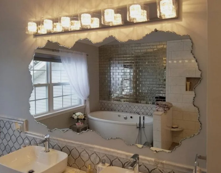 Custom Mirrors, Dubai – 6 mm Tailor-Made Wall & Bathroom Mirrors, Framed and Frameless Mirror Solutions with Polished Edges by INFOCUS Glass & Aluminium Works, UAE